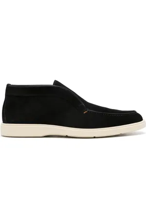 santoni Slip-on støvler i ruskind