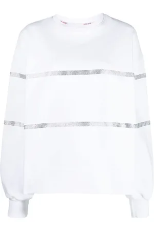 GCDS Sweatshirt med vandrette striber