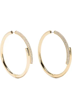 Swarovski Dextera hoop-øreringe