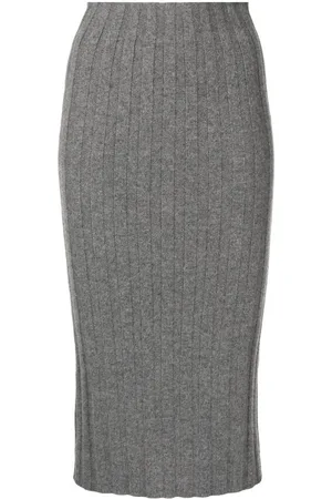 Cashmere In Love Kraftig Lenny strikket nederdel