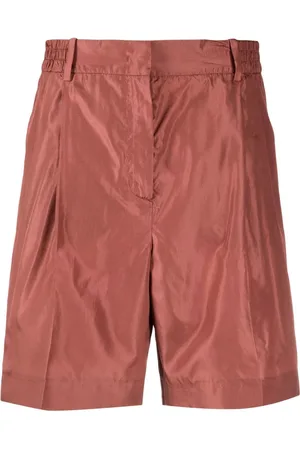 VALENTINO GARAVANI Højtaljede shorts i silke