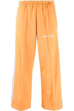 Palm Angels Cropped joggingbukser med striber langs siden