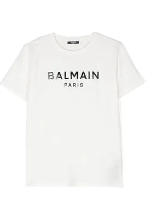 Balmain T-shirt med logobogstaver