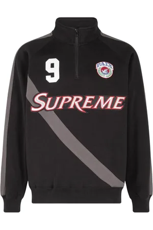 Supreme Equipé sweatshirt med logoapplikation