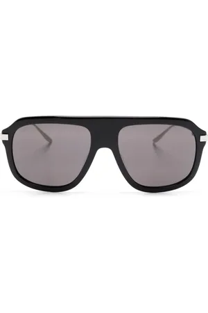 Gucci Interlocking G pilot-solbriller