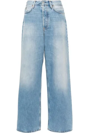 Acne Studios Højtaljede jeans med brede ben