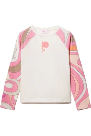 PUCCI Junior Skjorte med Marmo-tryk