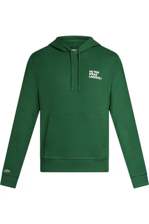 Lacoste Hættetrøje med slogantryk