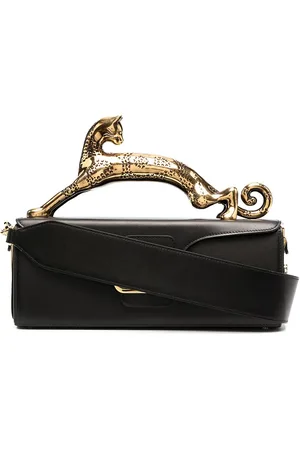 Lanvin Pencil Cat box tote-taske