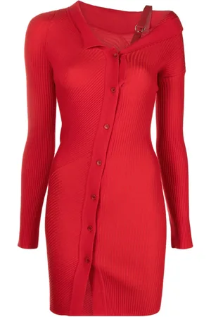 Jacquemus Kort La Robe Maille Colin kjole