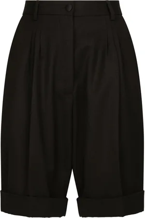 Dolce & Gabbana Skræddersyede shorts med høj talje