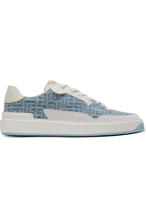 Balmain B-Court sneakers med monogram