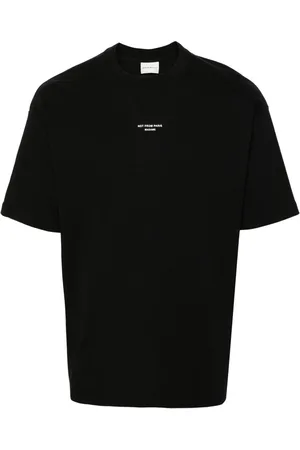 Drôle de Monsieur T-shirt med slogantryk