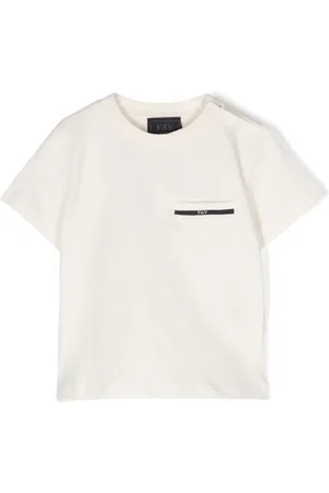 FAY T-shirt med lommedetalje