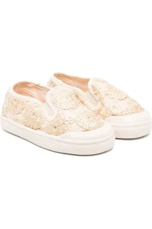 PèPè Sneakers med folie-præget mønster