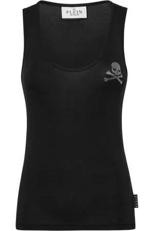 Philipp Plein Krystaludsmykket tanktop