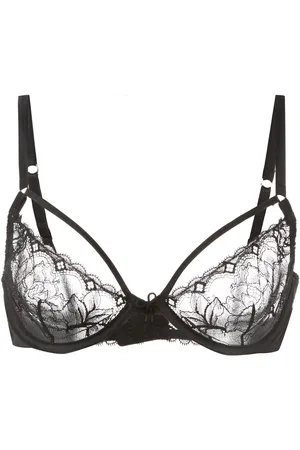 FLEUR DU MAL Gardenia demi-bh med blonder