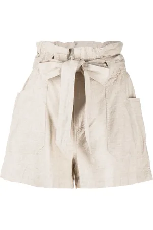 DKNY Højtaljede shorts med snoretræk