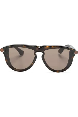 Burberry Tubular solbriller med geometrisk stel