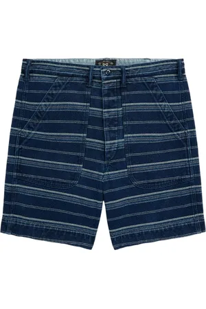 Ralph Lauren Denimshorts med striber