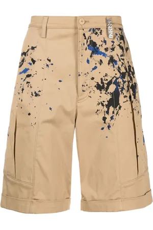 Moschino Shorts med malet tryk