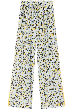 AZ FACTORY Palazzo-bukser med leopardtryk