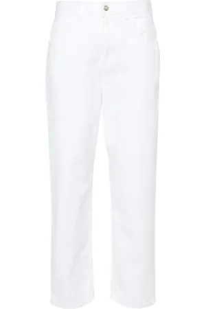 Moncler Cropped jeans med høj talje