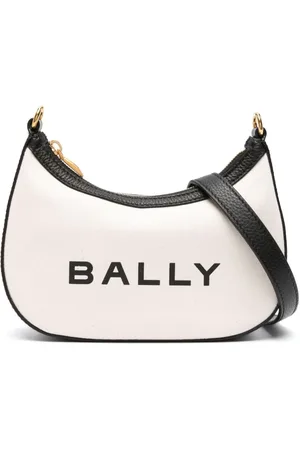 Bally Crossbody-taske i kanvas med logotryk