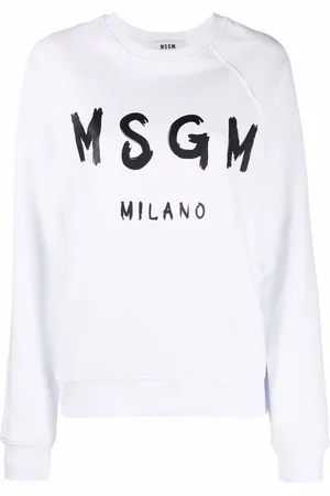 Msgm Sweatshirt med logotryk