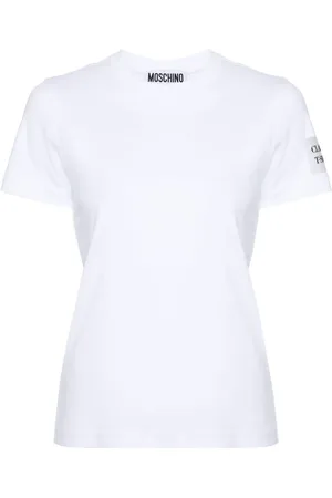 Moschino T-shirt med broderet logo