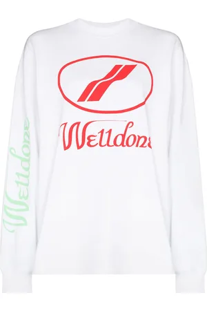 We11 Done Sweatshirt med logotryk