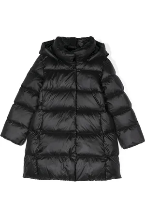 Ralph Lauren Polstret frakke med Polo Pony-motiv