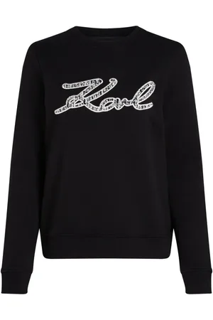 Karl Lagerfeld Sweatshirt i bouclé
