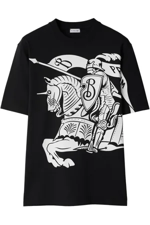Burberry T-shirt med Equestrian Knight-motiv