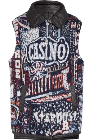 Missoni Strikket vest med grafisk tryk