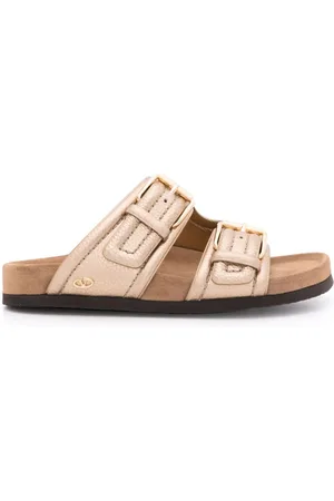 VALENTINO GARAVANI Fussbet sandaler med dobbelt rem