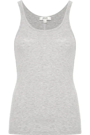 AGOLDE ærmeløs tanktop i jersey