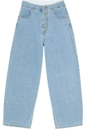 Maison Margiela Cropped jeans med mellemhøj talje
