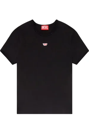 Diesel T-shirt med logobroderi