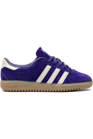 adidas Bermuda sneakers i ruskind med tre striber