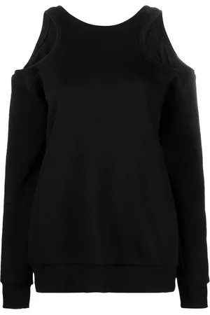Ioana Ciolacu Sweatshirt med udskæringsdetaljer uden ryg