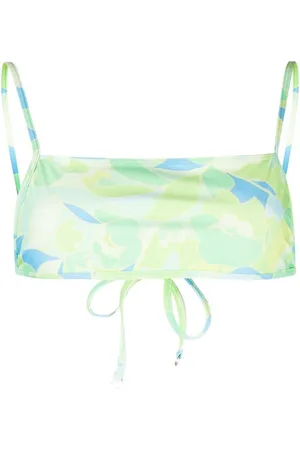 FAITHFULL THE BRAND Cassia bikinitop med galarosa-tryk