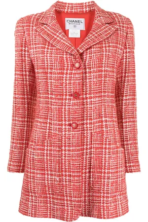 CHANEL 1997 ternet frakke i tweed
