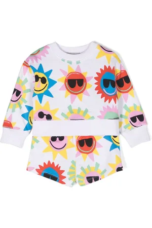 Stella McCartney Træningsshorts-sæt med soltryk