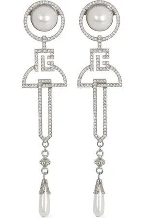 Balmain Art Deco øreclips