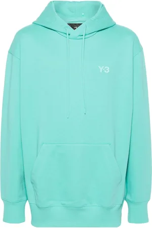 Y-3 Hættetrøje i jersey med logotryk