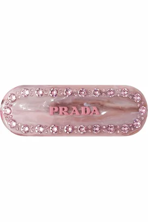 Prada Hårspænde med logobogstaver
