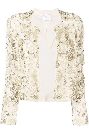 Zuhair Murad Cardigan med barokudsmykning