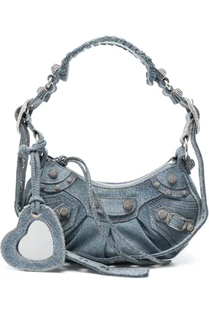 Balenciaga Mini Le Cagole skuldertaske med nitter