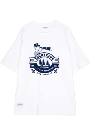Chocoolate T-shirt med grafisk tryk